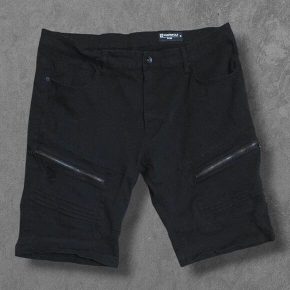 Y2k SouthPole Embellished Shorts Slim Fit W40 - Picture 1 of 5